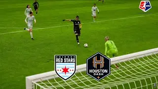 CHICAGO RED STARS VS HOUSTON DASH | NWSL | APRIL 01, 2023 | FIFA 23 4K GAMEPLAY