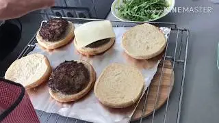 ♥EV YAPIMI DANA BURGER. ÇABUK, KOLAY VE ÇOK LEZETLI BIR TARIF♥