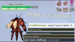 MONO-BUG MAKES NOOBS FORFEIT... | Pokemon Showdown Trolling #5