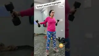 Workout routine #fitnesscraft #fitnessinspiration #fitwithrenu #renusharma #highlights