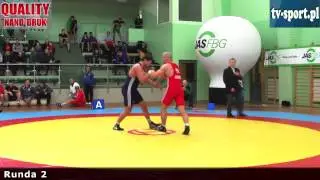 Puchar Polski Senior&oacute;w - Racib&oacute;rz, 27.01.2013r. - Janikowski vs Lukosaitis - 96kg - Runda 3