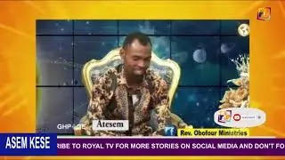 WE ARE NOT ON EARTH BECAUSE OF HEAVEN, LET NO FOOLISH MAN DECEIVE YOU - REV. OBOFOUR REVEALS.