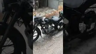 Simson Awo Touren 1956 working engine and installation