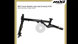 MXL Jazz chromoly 4130 frame sepeda lipat