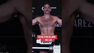 Sean Strickland at 185LBS