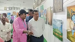 చిత్ర కళాకారులను ప్రోత్సహించాలి- నెల్లూరు జిల్లా కలెక్టర్ హిమాన్షూ శుక్ల