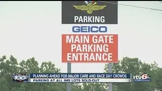 Planning ahead for major Carb Day and race day crowds