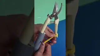 Smart Tips and Tricks, How to Upgrade Your Pruning Shears - DIY #tips #diy #tools #shorts