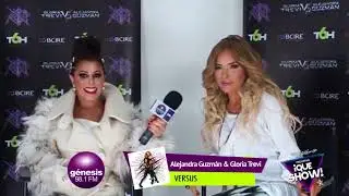 Gloria Trevi y Alejandra Guzmán | Entrevista Exclusiva | Arena Monterrey