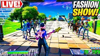 🔴 FORTNITE FASHION SHOW LIVE!*FORTNITE SKIN COMPETITION* (FORTNITE LIVE)