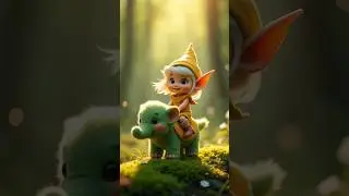 AI Creates the Cutest Fantasy Animation Ever Must Watch #draxiel #ai #fantasy