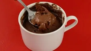 Cake de chocolate en microondas