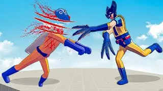 WOLVERINE vs EVERY UNIT | Totally Accurate Battle Simulator-TABS