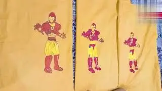 Iron man Painting on comfortable lawn shirts for boys #easydrawing #easypainting #diypaintyourshirt