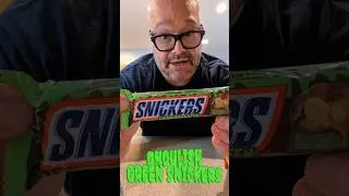 GHOULISH GREEN SNICKERS?! 👻 The Snackmaster General Tries This Haunted Candy Bar FIRST TIME!