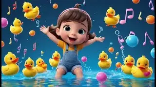 Ellie Elephant Takes a Bath | Fun Bath Time Song for Kids | Nursery Rhyme in English
