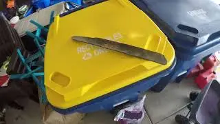 Декабрьская уборка снега с помощью снегоуборочной машины №1 (3/5) (GoPro)
