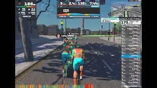 Tour de Zwift Stage 4-ASMR game play