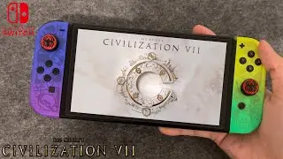 Sid Meier&rsquo;s Civilization Vll on Nintendo Switch Gameplay | Switch Oled Gameplay