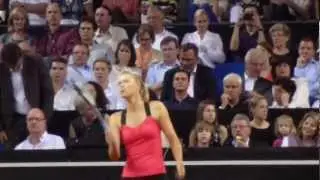 Maria Sharapova & Petra Kvitová zum Showdown-Halbfinale in Stuttgart 2012