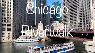 CHICAGO RIVERWALK LIVE || CHICAGO BOAT RIDES || TRIBUNE TOWER LIVE CAM