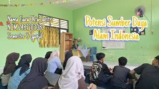 Video Simulasi Mengajar untuk Tugas Kuliah Potensi Sumber Daya Alam Indonesia