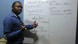 Class 6 - Kiswahili (Msamiati)