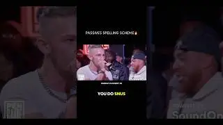PASSIVE SPELLING SCHEME💯🔥 #passive #pengame #scheme #grime #clash #rapbattle #fendry #freestyle