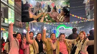 कति रमाइलो🤗भिड😳कति हो😱# first time हामी सबै सगै 🥰#2k26newyear🎊