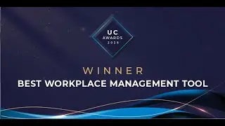 WINNER: Best Workplace Management Tool - UC Awards 2025 🏆