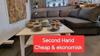 Exploring Second Hand Shopping in Sweden#travel #sweden #europeantravel #subscribe