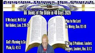 (Backup for FB Live):   66 Books of the Bible in 40 Days, Book: Daniel #everybook, 1/14/26