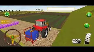 Cargo Tractor Farming Games 3d. Attach water spray.