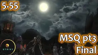 【FFXIV ShB 5.55 FINAL】Death Unto Dawn feat. 【Solo Duty: Lunar Primal】【MSQ pt3】