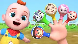 Amigos Dedos, Onde Voc&ecirc;s Est&atilde;o? | Fam&iacute;lia dos Dedos (Vers&atilde;o Amigos) | Beb&ecirc; Leo - M&uacute;sicas Infantis