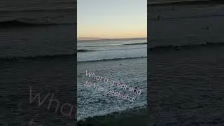 38th Ave + Pleasure Point are going off like crazy rn #surfing