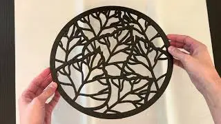 Boho Moon Wall Art Review | Wooden Nordic Moon Phase Decor for Bedroom #amazonfinds #boho #homedecor