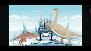 Tiranosaurio rex 🦖🆚 braquiosaurio 🦕|exard flash|mundo incre&iacute;ble de ni&ntilde;os #videosparani&ntilde;os