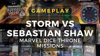 Marvel Dice Throne Missions Gameplay - Storm vs Sebastian Shaw | DaniCha