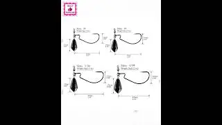THKFISH Drop Shot Jig Hook With 5g 7g 10g 14g Sinker For Soft Lure Wacky Rig