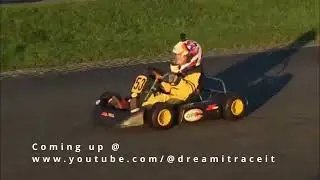 Мой младший сын впервые катается на картинге @ Kartbaan Strijen