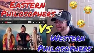 Eastern Philosophers vs Western Philosophers. Epic Rap Battles of History (Reaction)