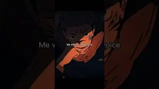 Pov - Me With My Deep Voice...! | #attitudestatus #relatable #trending #cry #gojo #story #sherr