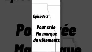 Ep-2 pour cr&eacute;e ma marque de v&ecirc;tement #flyfor #smallbusiness #vetement #art #marque #diy #dessin #bon