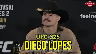 Диего Лопес исправил ошибки, допущенные в первом бою с Волкановски | UFC 325
