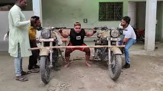 400 kg 2 bullet utha diya bhai log bas aap sabka duwa se