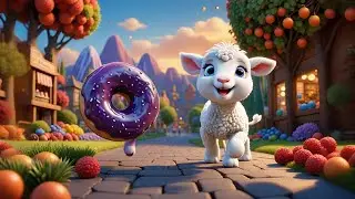 Nine Little Donuts Roll on Plates | Counting & Food Song for Kids | Nursery Rhymes and Baby Songs
