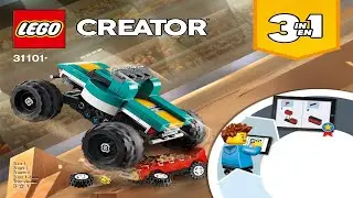 LEGO instructions - Creator - 31101 - Monster Truck (Book 1)