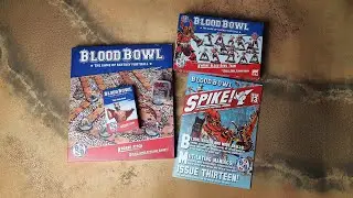 Blood Bowl Skull-Tribe Slaughterers Khorne Team, Accessories and Spike 13 Unboxing