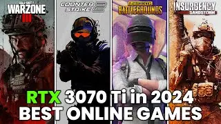 Best Online Games Test on RTX 3070 Ti in 2024